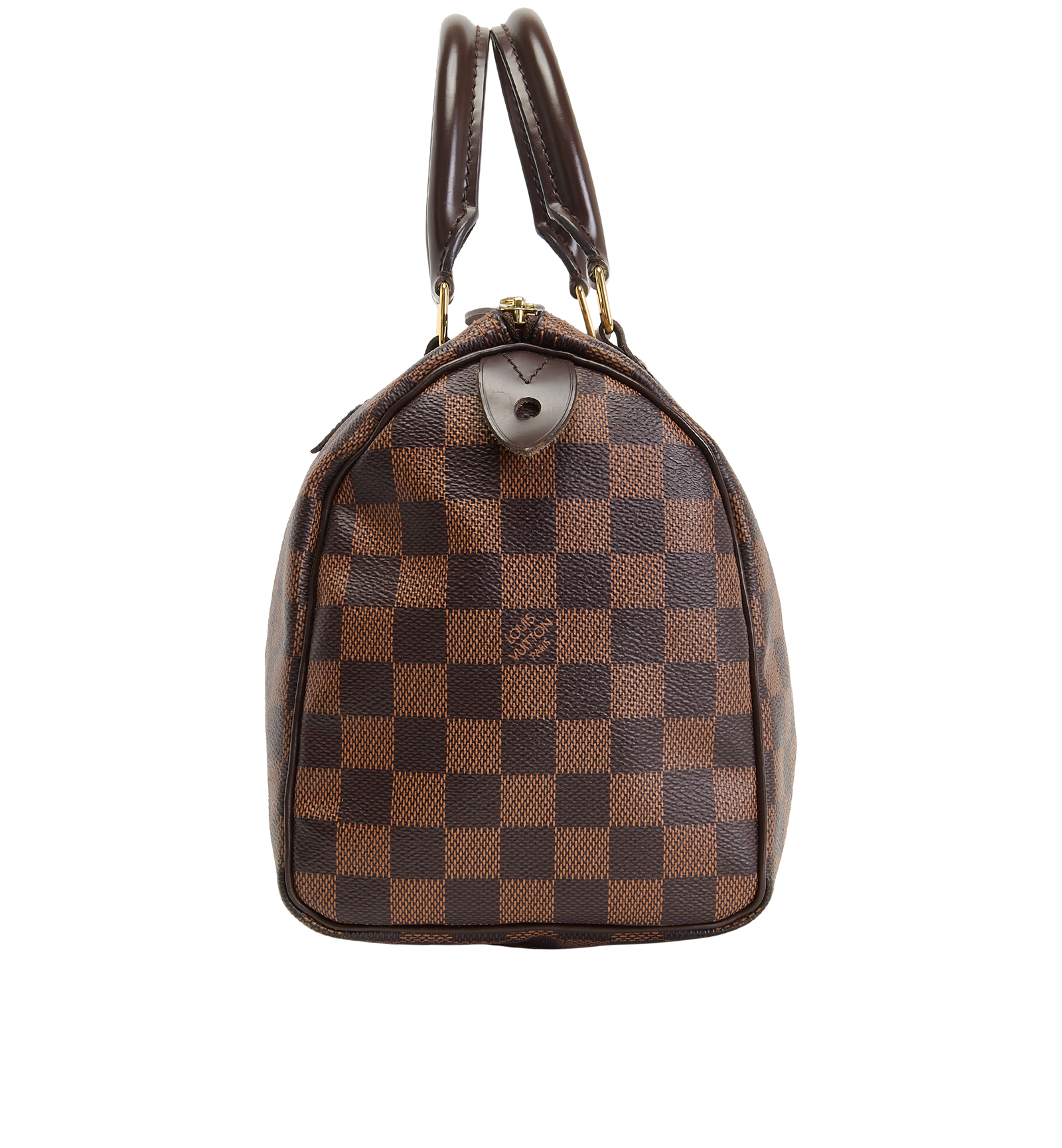 Speedy 25, &pound;850, Handbags, Brown, Canvas, Bottom view